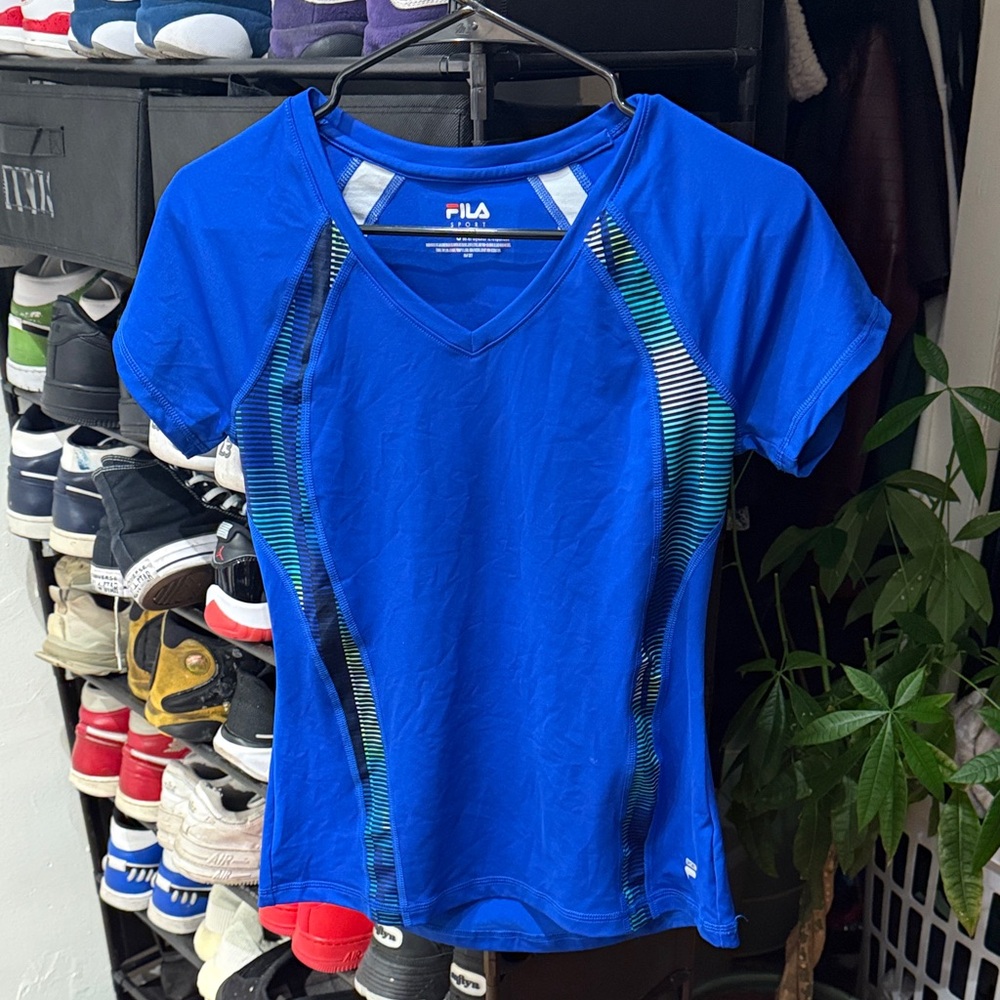 Fila Royal Blue Performance Tee
